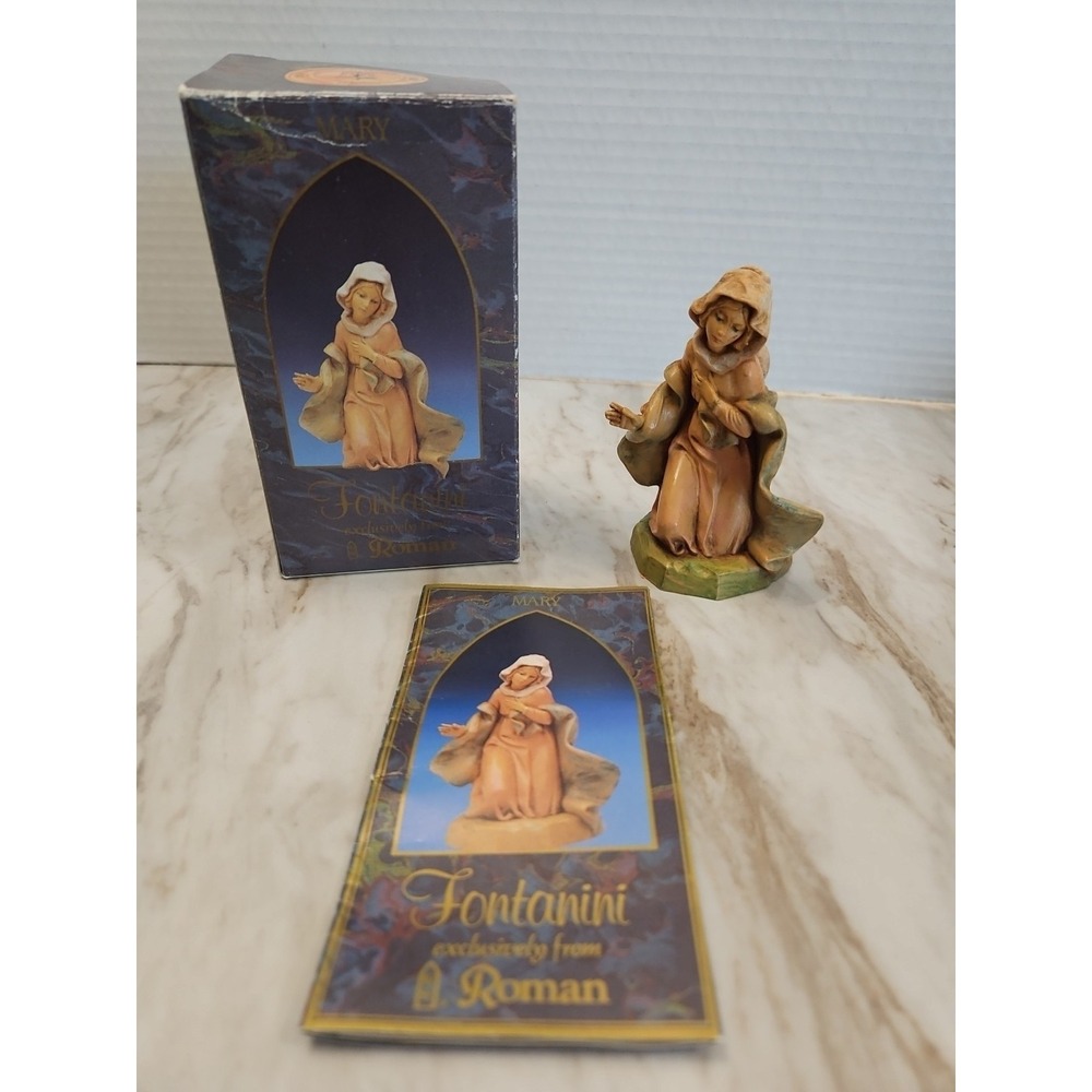 Fontanini Vintage 1991 Mary Nativity Figurine Simonetti Italy Roman